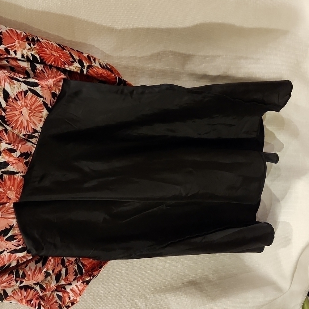 Robbie Bee floral print sleeveless dress size 10 - Picture 4 of 6